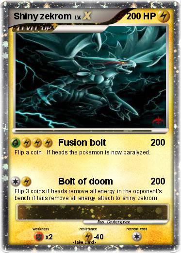 Pokemon Shiny zekrom