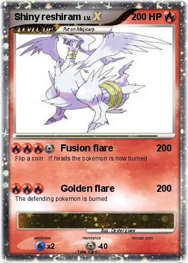 Pokemon Shiny reshiram