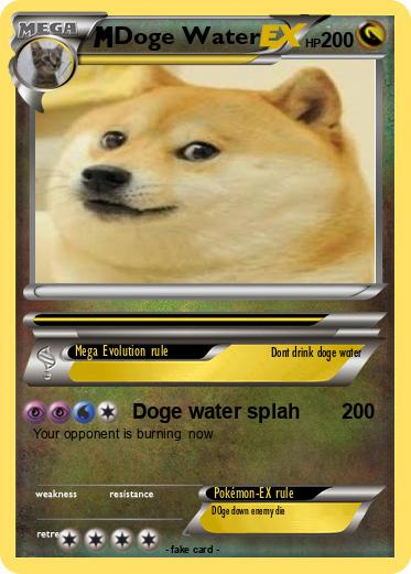 Pokemon Doge Water