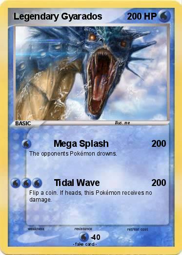 Pokemon Legendary Gyarados