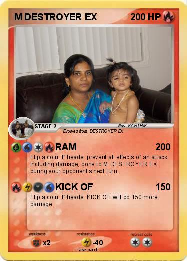Pokemon M DESTROYER EX