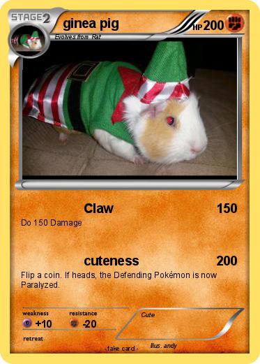 Pokemon ginea pig