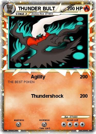 Pokemon THUNDER BULT