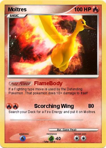 Pokemon Moltres