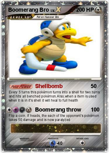 Pokemon Boomerang Bro
