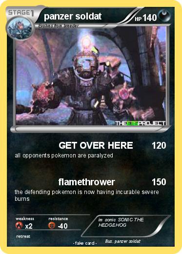 Pokemon panzer soldat