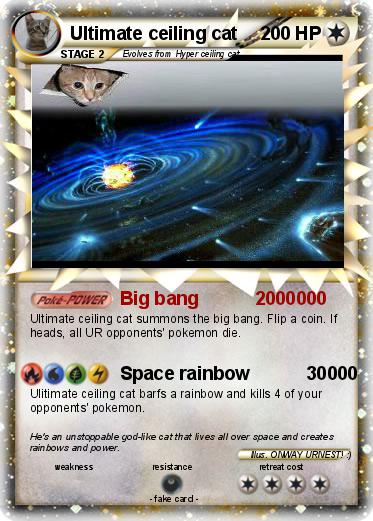 Pokemon Ultimate ceiling cat