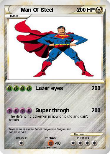 Pokemon Man Of Steel