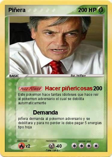Pokemon Piñera