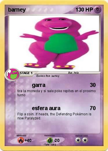 Pokemon barney