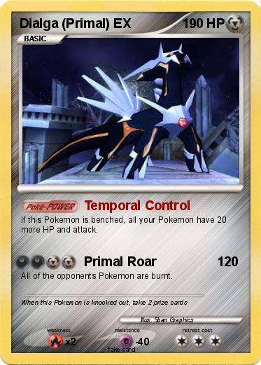 Pokemon Dialga (Primal) EX