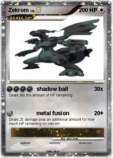 Pokemon Zekrom