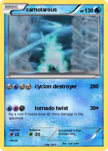 Pokemon carnotarous