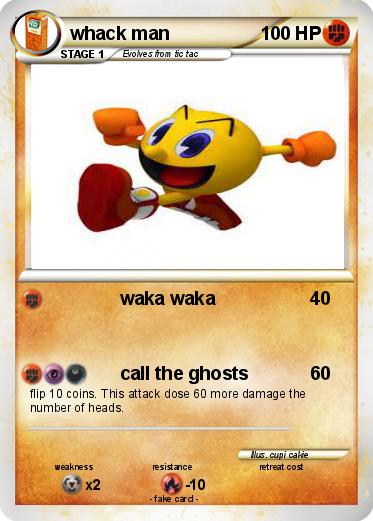 Pokemon whack man