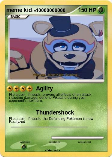 Pokemon meme kid
