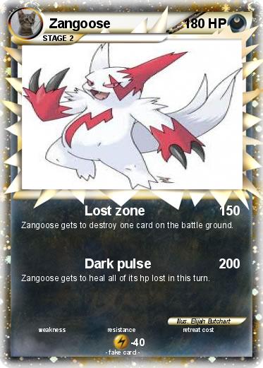 Pokemon Zangoose