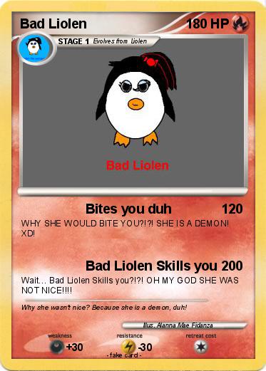Pokemon Bad Liolen