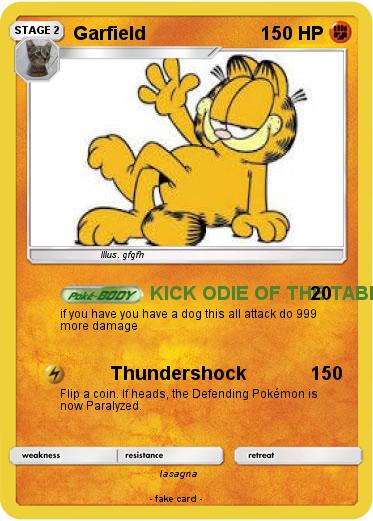 Pokemon Garfield