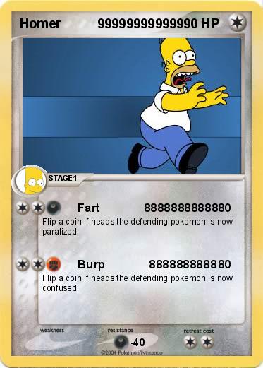 Pokemon Homer          999999999999