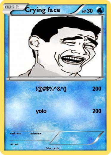Pokemon Crying face