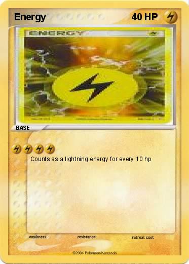 Pokemon Energy