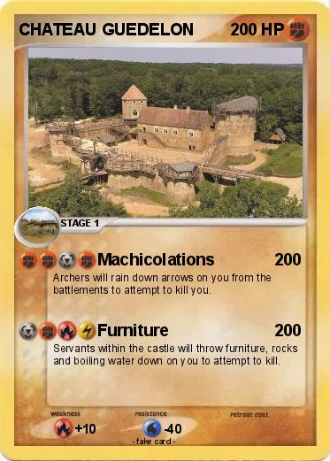 Pokemon CHATEAU GUEDELON