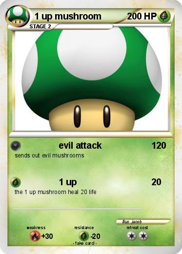Pokemon 1 up mushroom