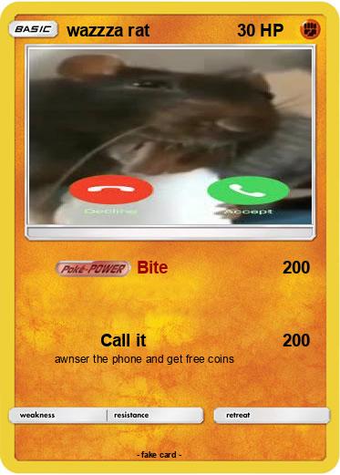 Pokemon wazzza rat