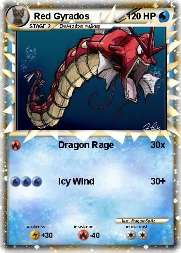 Pokemon Red Gyrados