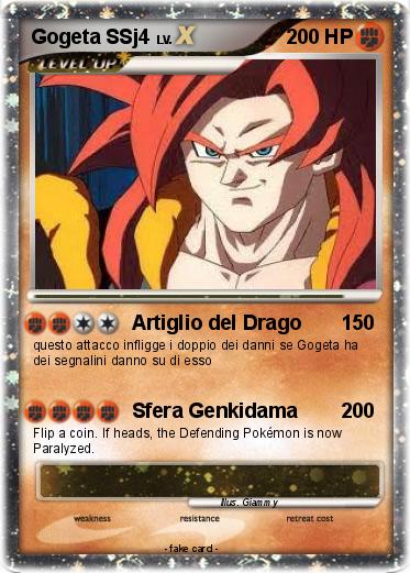 Pokemon Gogeta SSj4