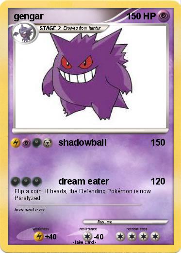 Pokemon gengar