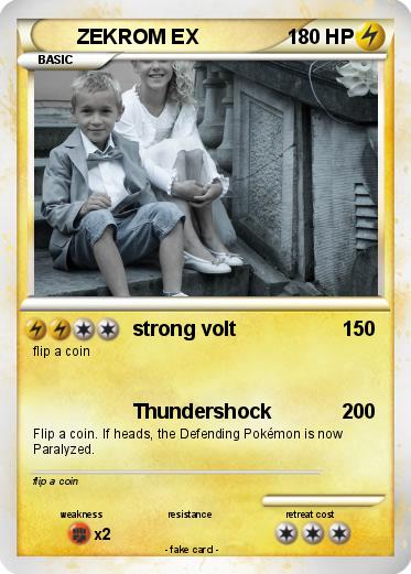 Pokemon ZEKROM EX
