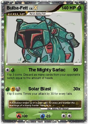 Pokemon Bulba-Fett