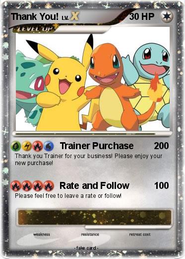 Pokemon Thank You!