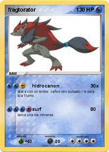 Pokemon fragtorator