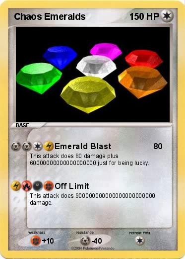 Chaos Emeralds Greeting Card for Sale by HybridSketches