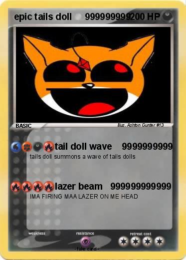 Pokemon epic tails doll     999999999