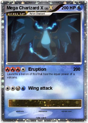 Pokemon Mega Charizard X
