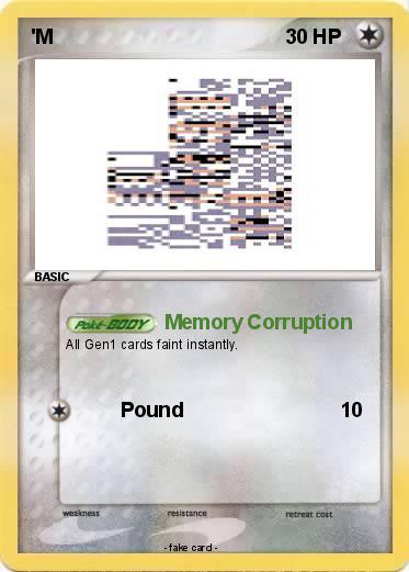 Pokemon 'M