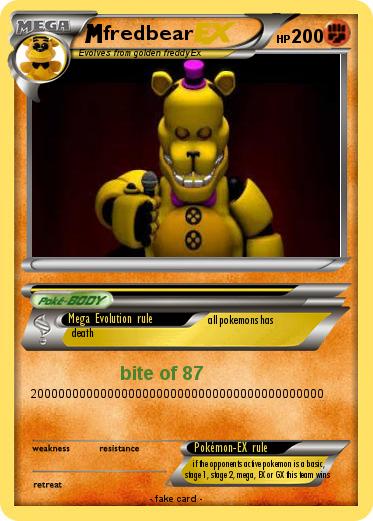 Pokemon fredbear