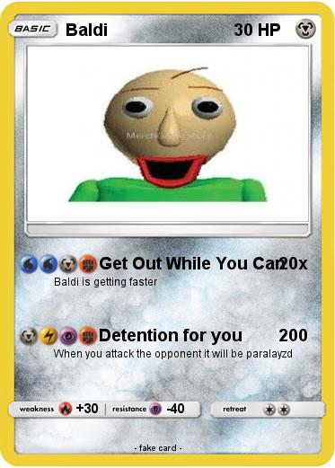 Pokemon Baldi