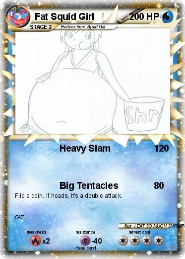 Pokemon Fat Squid Girl