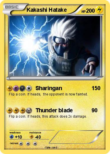 Pokemon Kakashi Hatake