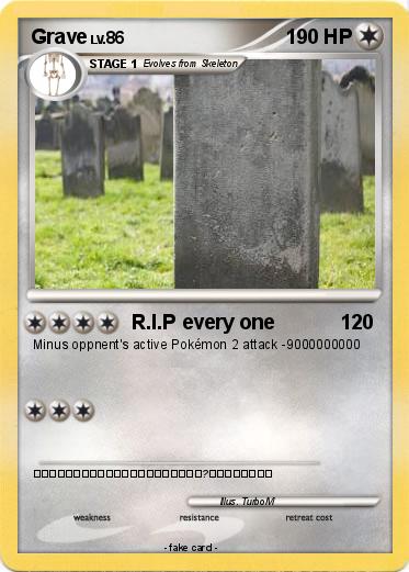 Pokemon Grave