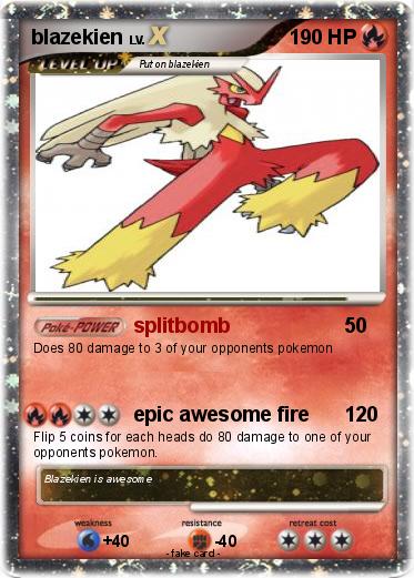 Pokemon blazekien