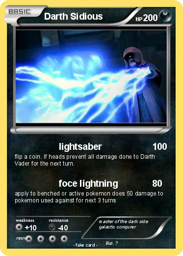 Pokemon Darth Sidious
