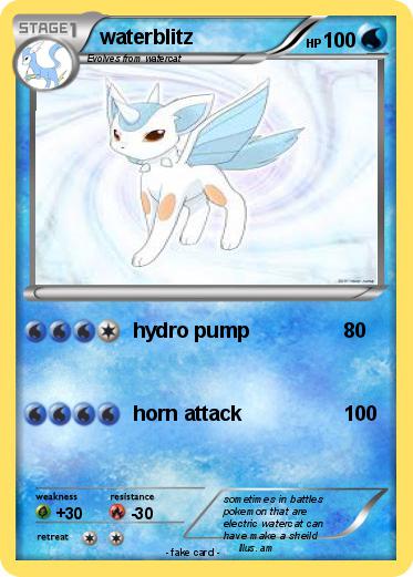 Pokemon waterblitz