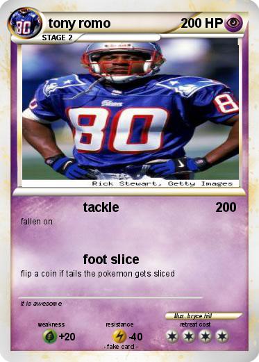 Pokemon tony romo