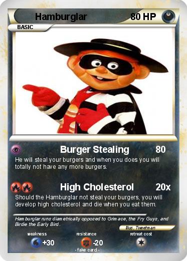 Pokemon Hamburglar