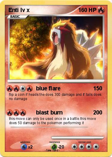 Pokemon Enti lv x